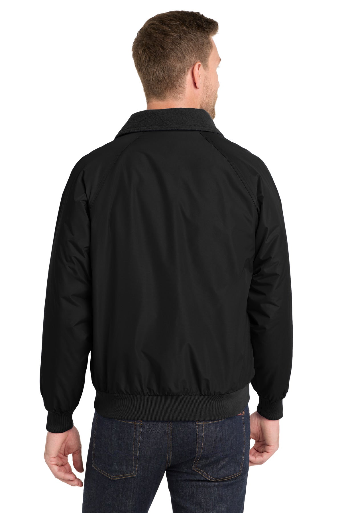 Custom Embroidered Port Authority Tall Challenger Jacket. TLJ754,True Black/ True Black