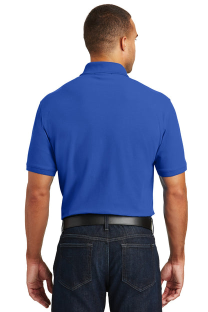 Custom Embroidered Port Authority Tall Core Classic Pique Polo. TLK100,True Royal
