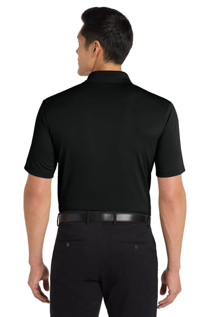 Custom Embroidered Port Authority Polos in Deep Black