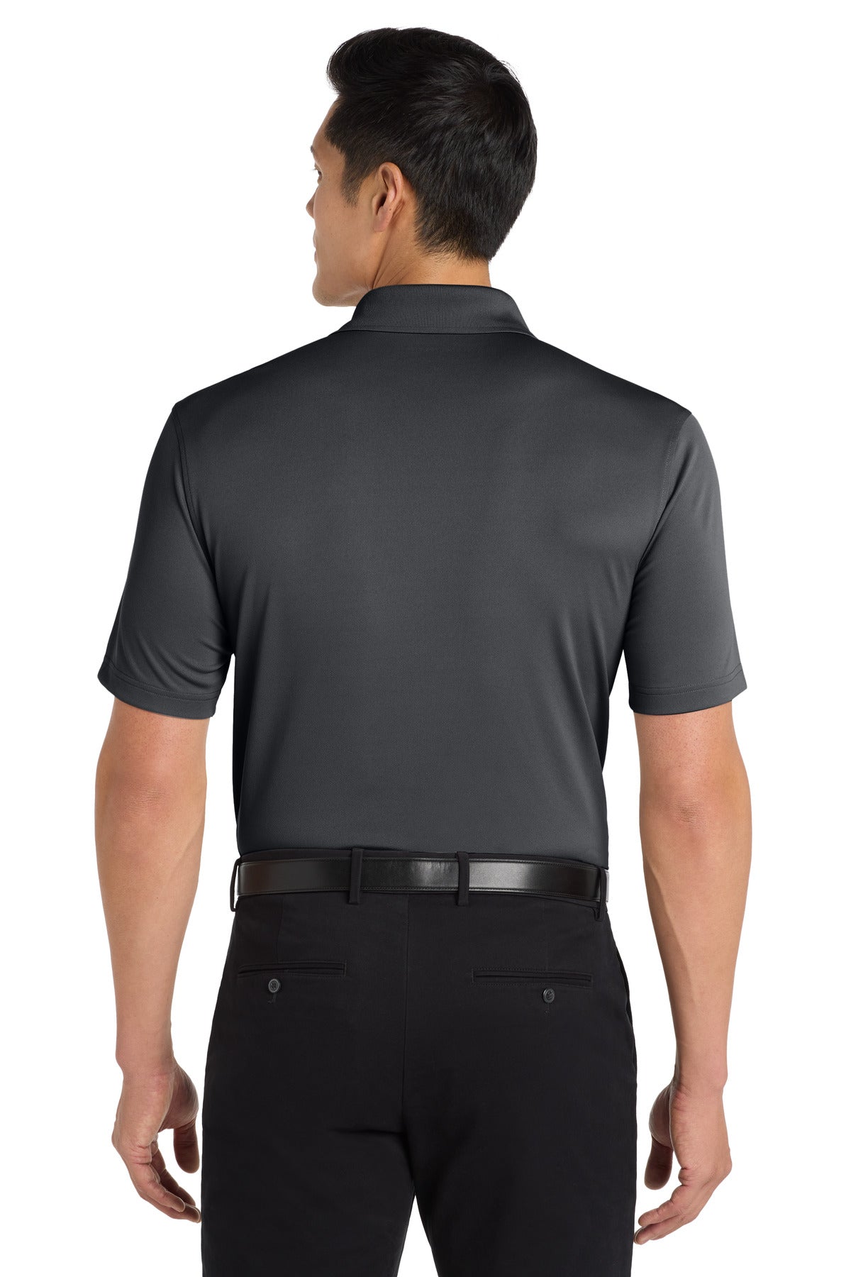 Custom Embroidered Port Authority Polos in Graphite