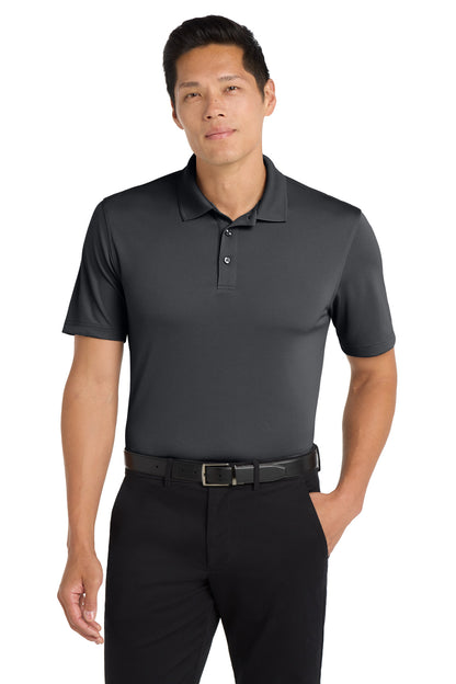 Custom Embroidered Port Authority Polos in Graphite