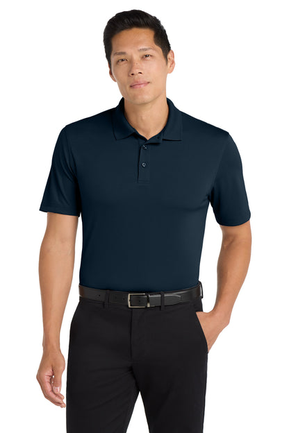 Custom Embroidered Port Authority Polos in River Blue Navy