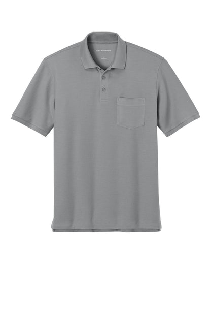 Custom Embroidered Port Authority Clothing in Gusty Grey