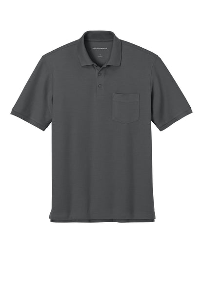 Custom Embroidered Port Authority Clothing in Storm Grey