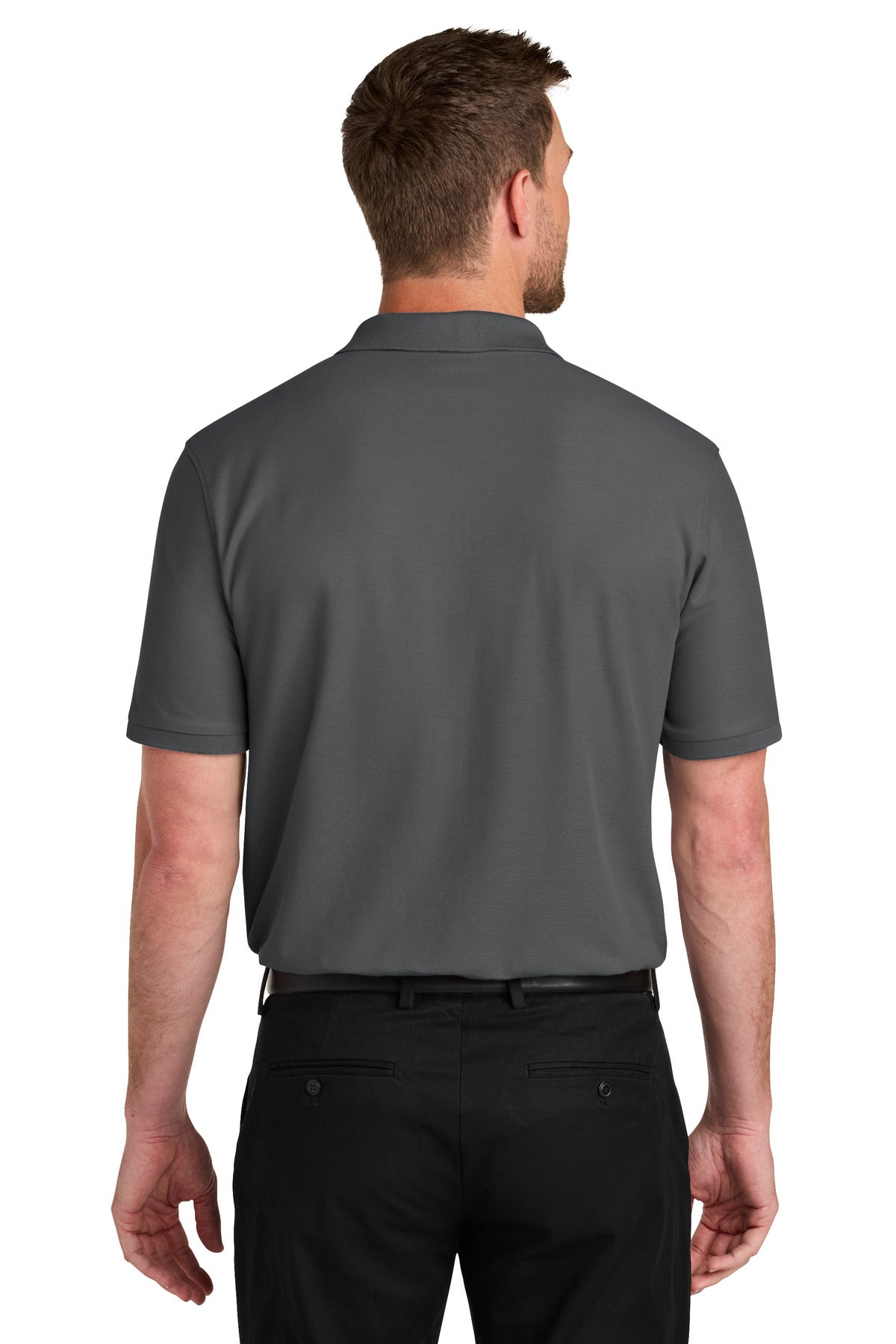 Custom Embroidered Port Authority Clothing in Storm Grey