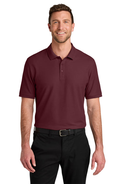 Custom Embroidered Port Authority Clothing in Burgundy