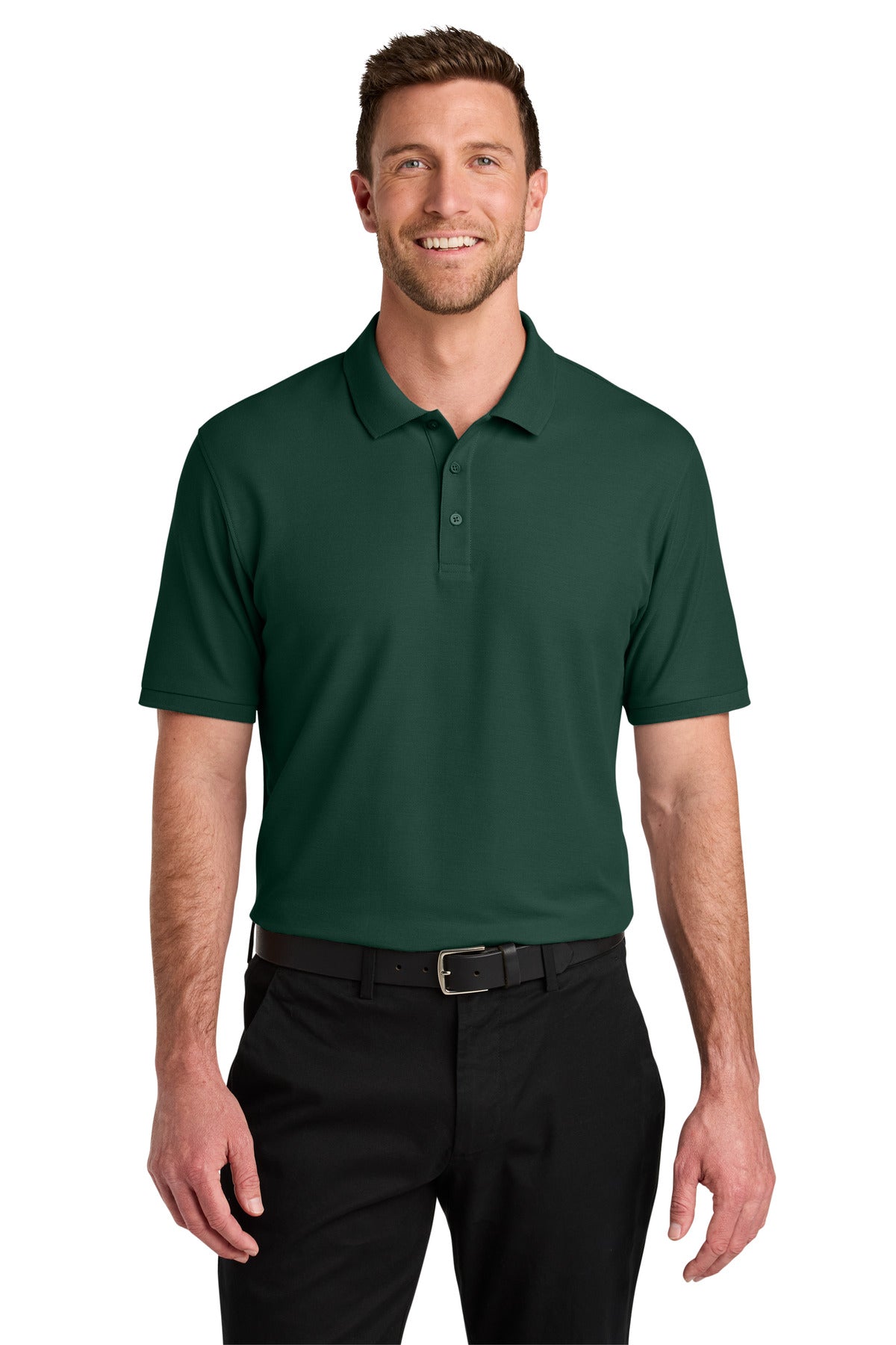 Custom Embroidered Port Authority Clothing in Dark Green
