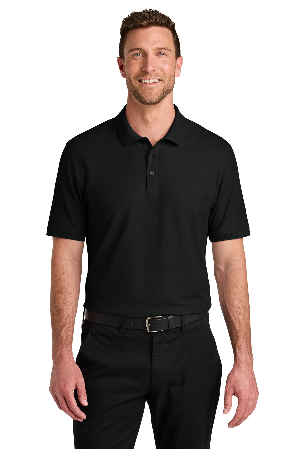 Custom Embroidered Port Authority Clothing in Deep Black