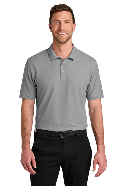 Custom Embroidered Port Authority Clothing in Gusty Grey