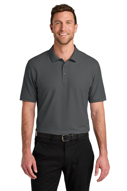 Custom Embroidered Port Authority Clothing in Storm Grey