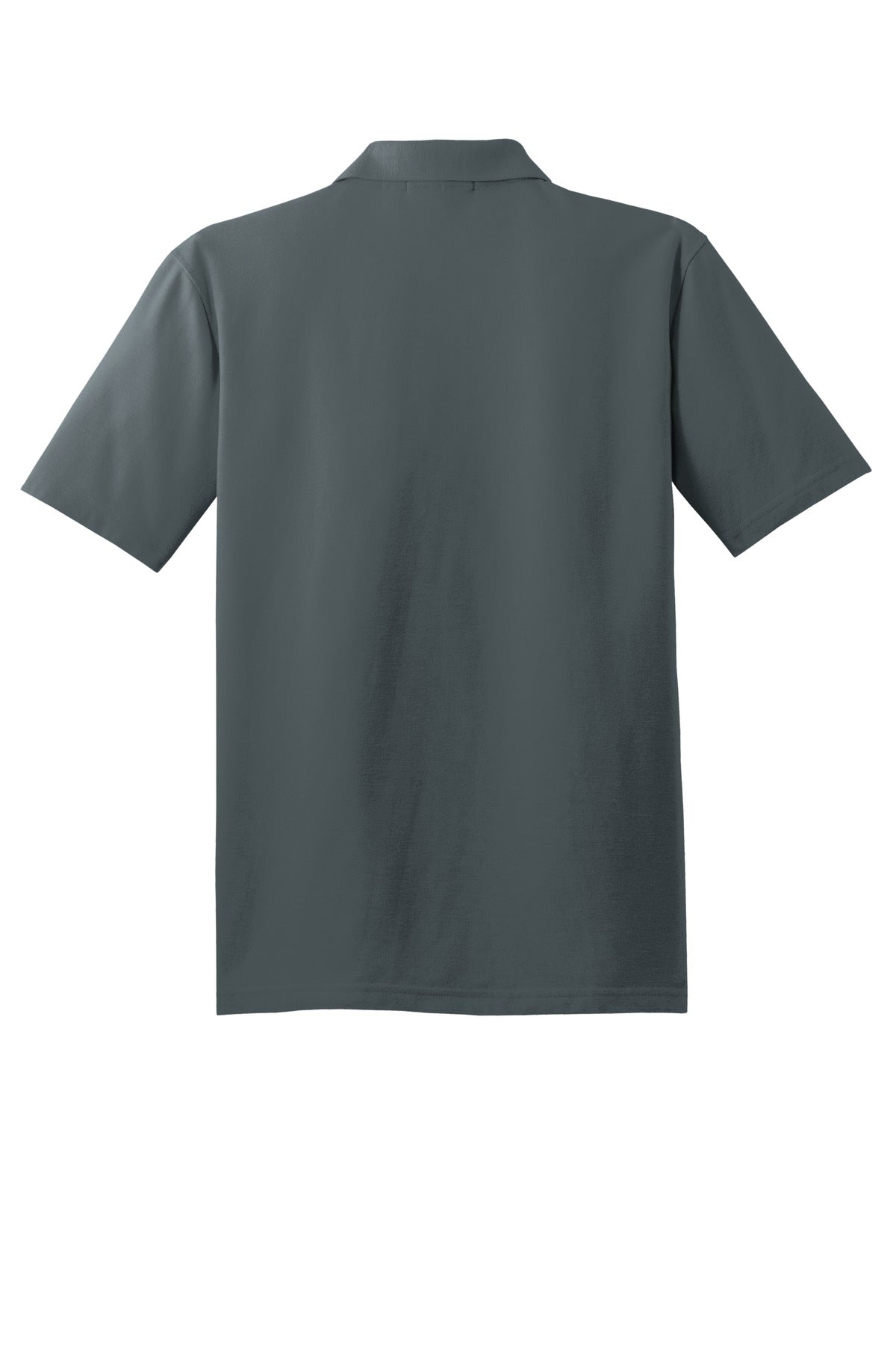 Custom Embroidered Port Authority Polos/Knits in Steel Grey