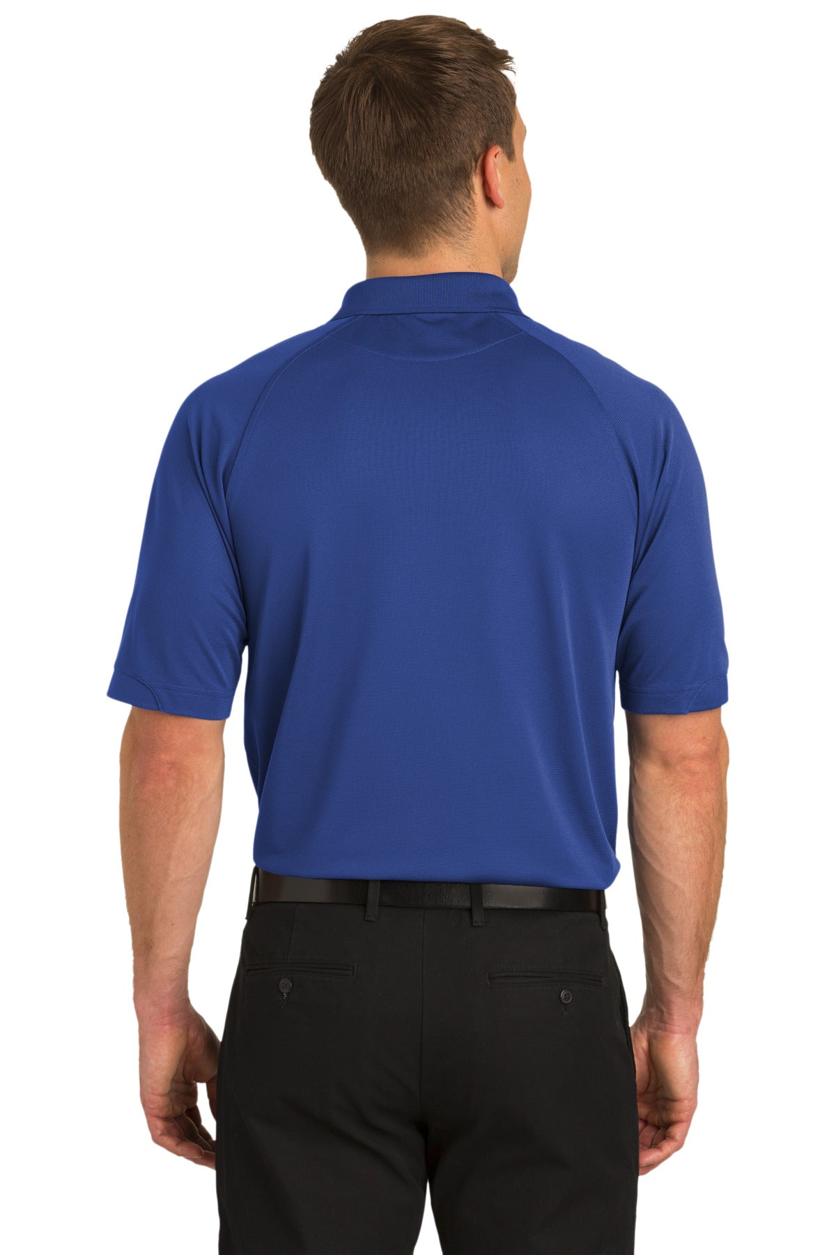 Custom Embroidered Port Authority Tall Dry Zone Ottoman Polo. TLK525,Royal