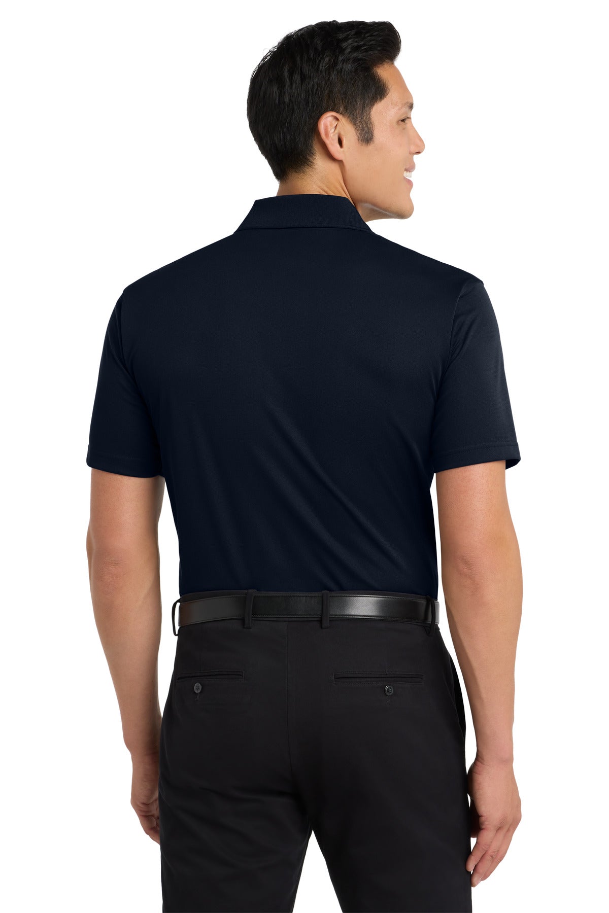 Custom Embroidered Port Authority Tall Tech Pique Polo. TLK527,Dark Navy