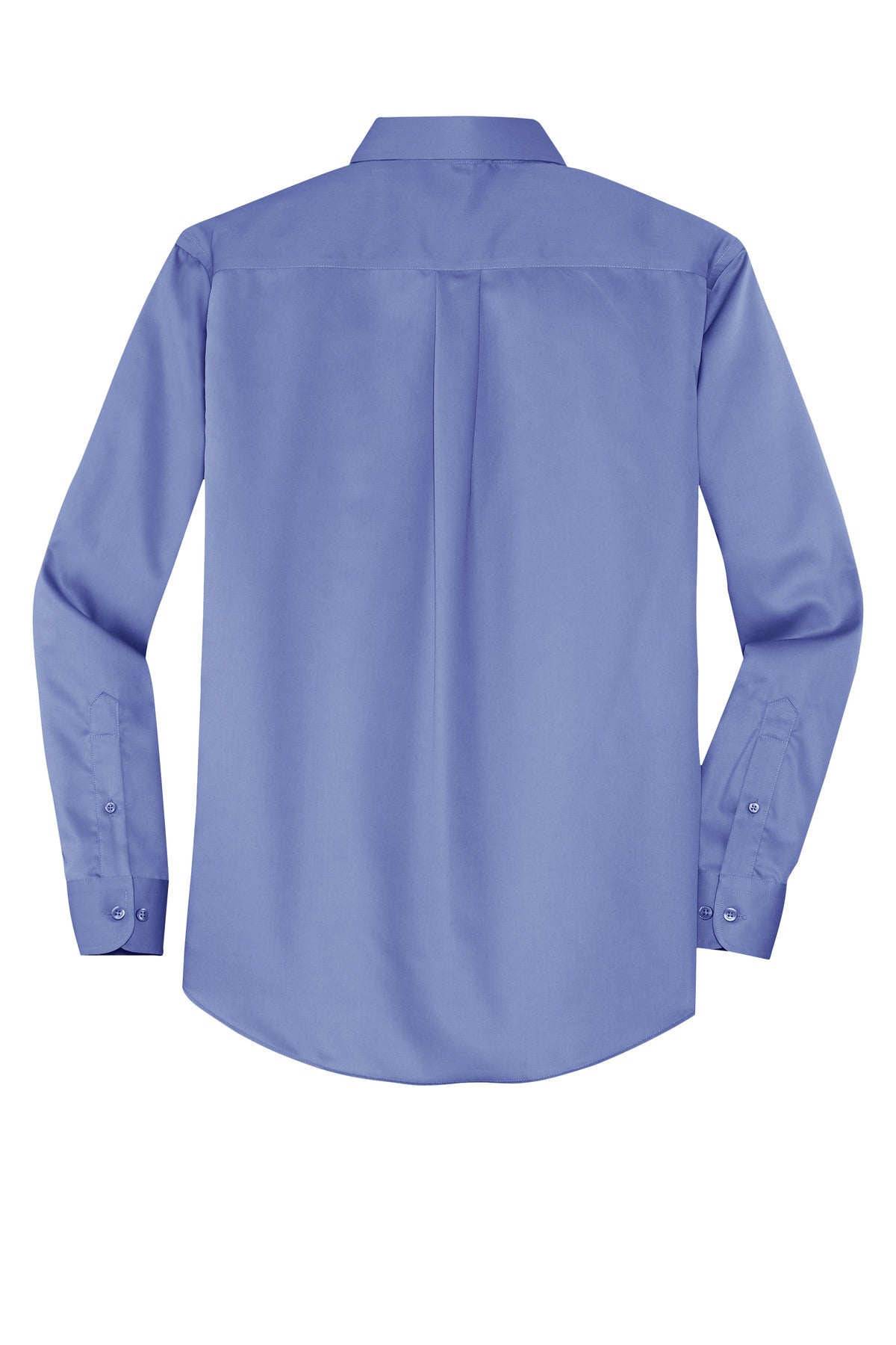 Custom Embroidered Port Authority Clothing Tops in Ultramarine Blue