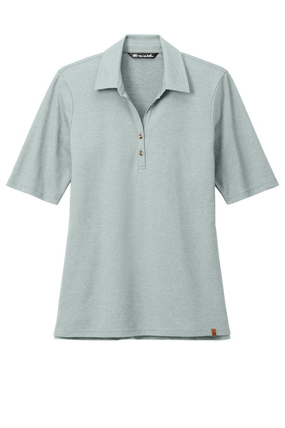 Custom Embroidered TravisMathew Polos/Knits in Balsam Green Heather