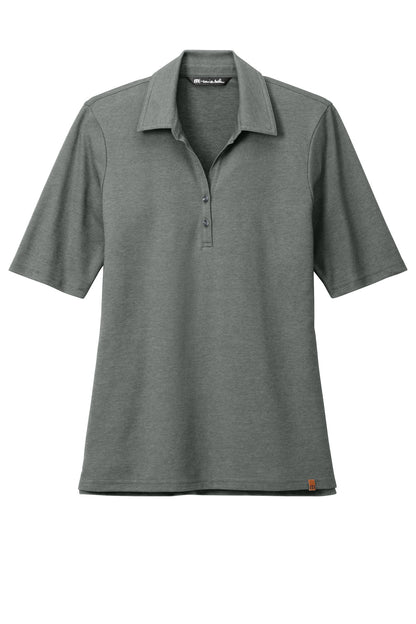 Custom Embroidered TravisMathew Polos/Knits in Black Heather