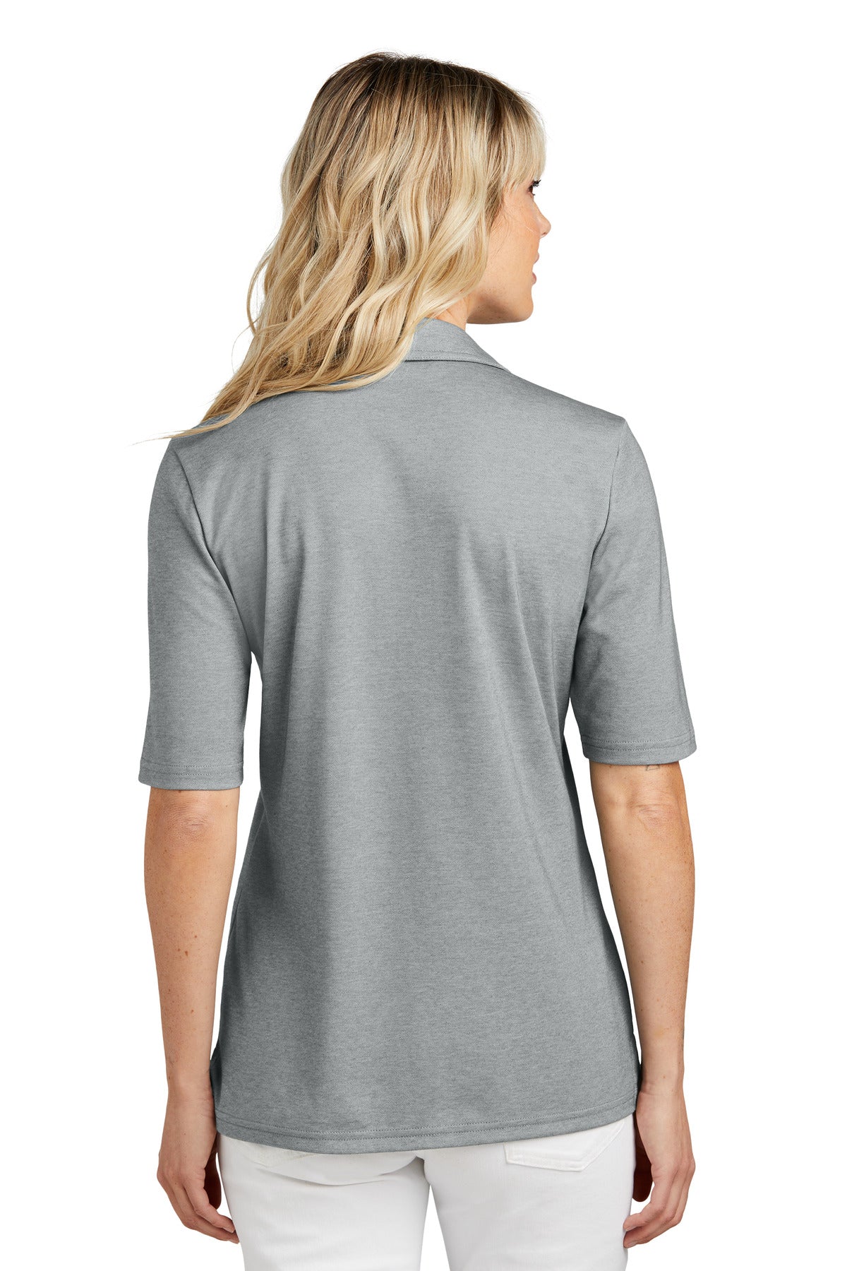 Custom Embroidered TravisMathew Women's Sunsetters Polo TM1LD004,Grey Heather