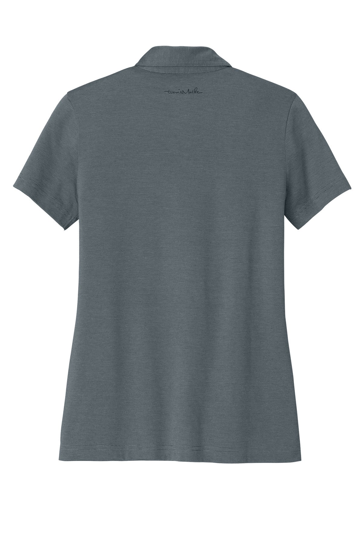 Custom Embroidered TravisMathew Polos/Knits in Blue Nights Heather