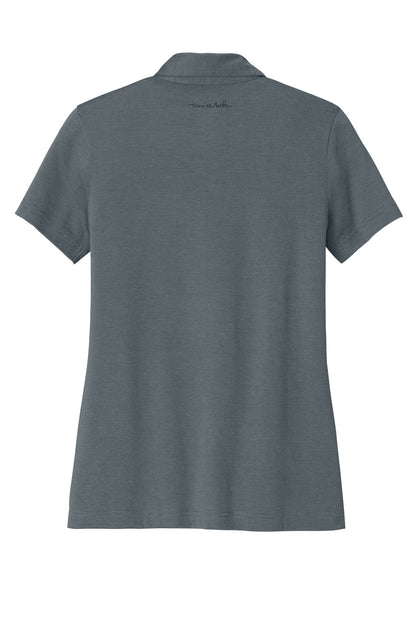 Custom Embroidered TravisMathew Polos/Knits in Blue Nights Heather