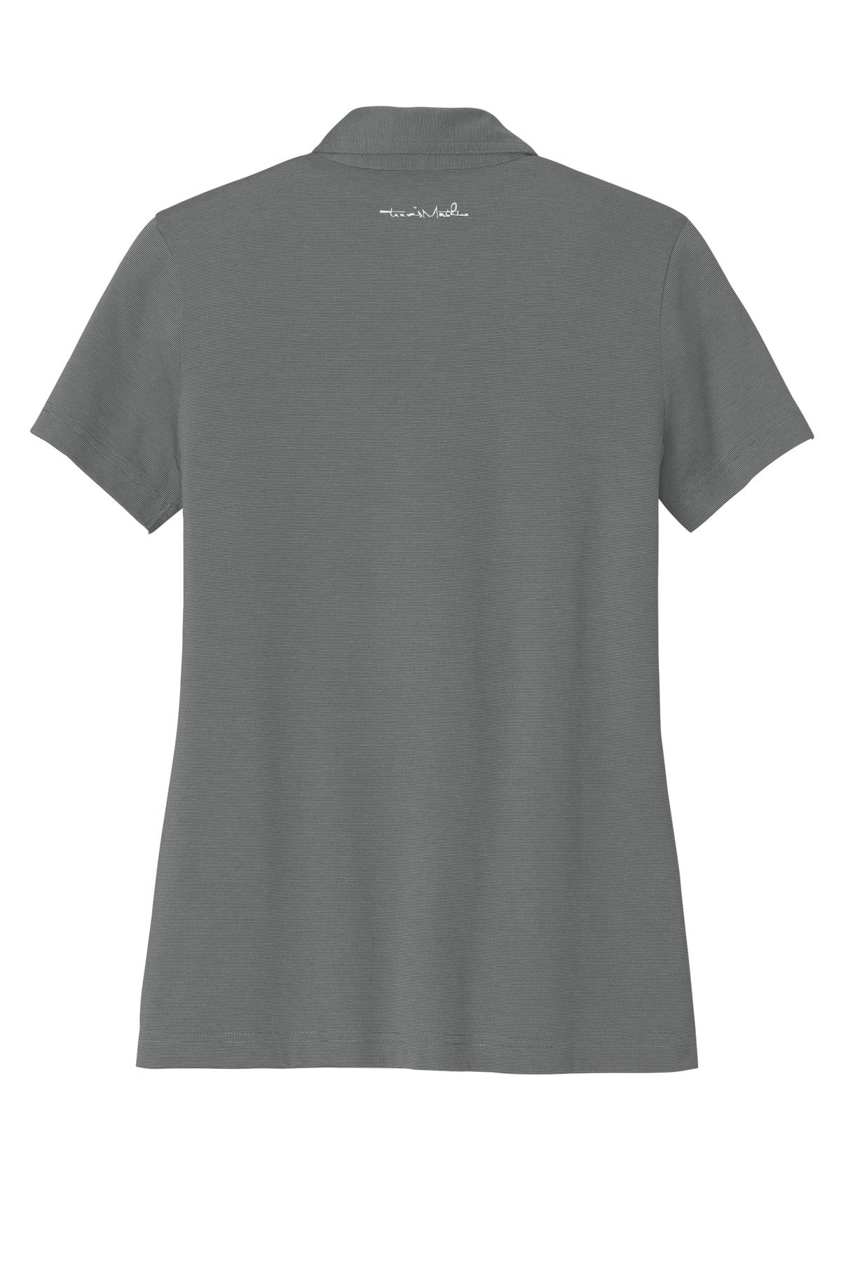 Custom Embroidered TravisMathew Polos/Knits in Dark Grey Heather