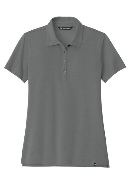 Custom Embroidered TravisMathew Polos/Knits in Dark Grey Heather