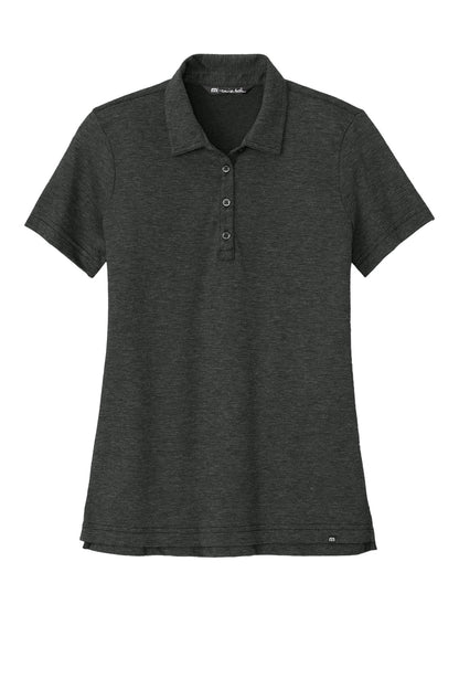 Custom Embroidered TravisMathew Polos/Knits in Black Heather