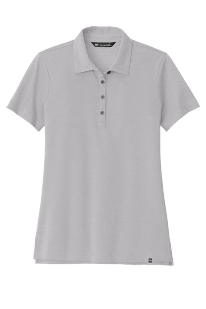 Custom Embroidered TravisMathew Polos/Knits in Light Grey Heather