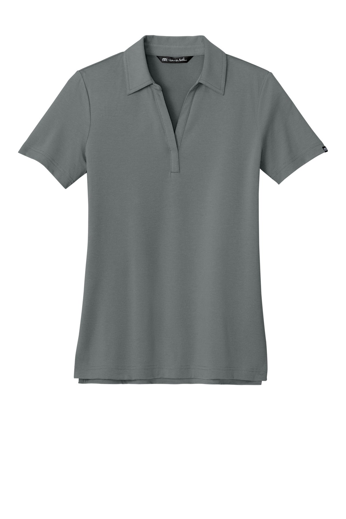 Custom Embroidered TravisMathew Polos/Knits in Quiet Shade Grey