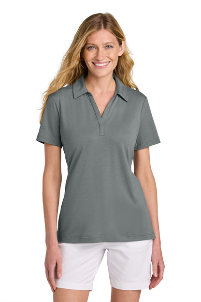 Custom Embroidered TravisMathew Polos/Knits in Quiet Shade Grey