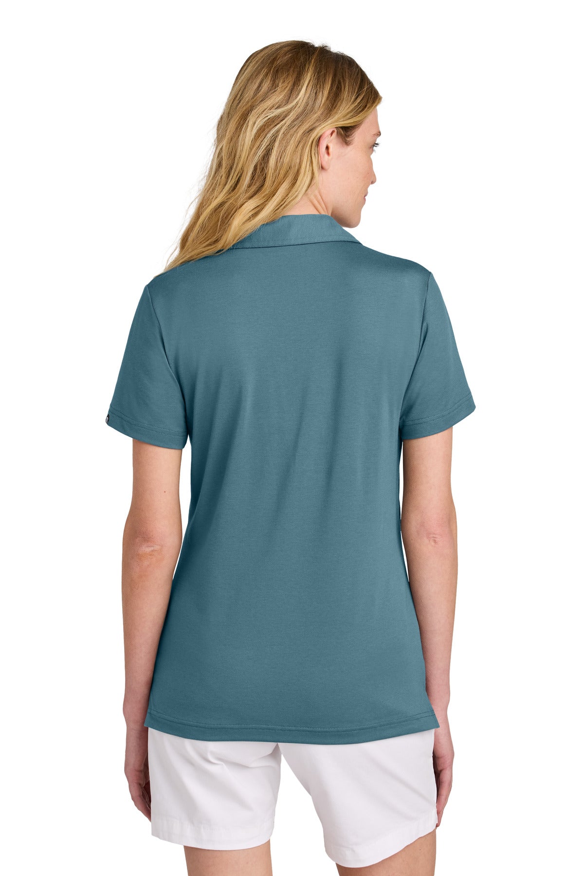 Custom Embroidered TravisMathew Women's Glenview Solid Polo TM1LF071,Stellar Blue
