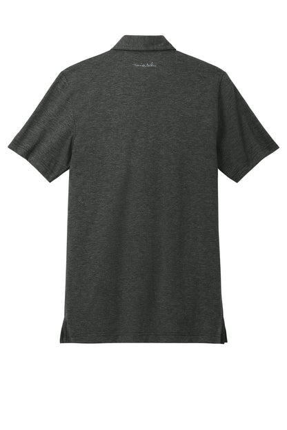 Custom Embroidered TravisMathew Polos/Knits in Black Heather