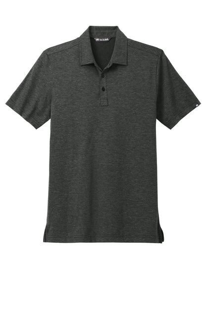 Custom Embroidered TravisMathew Polos/Knits in Black Heather
