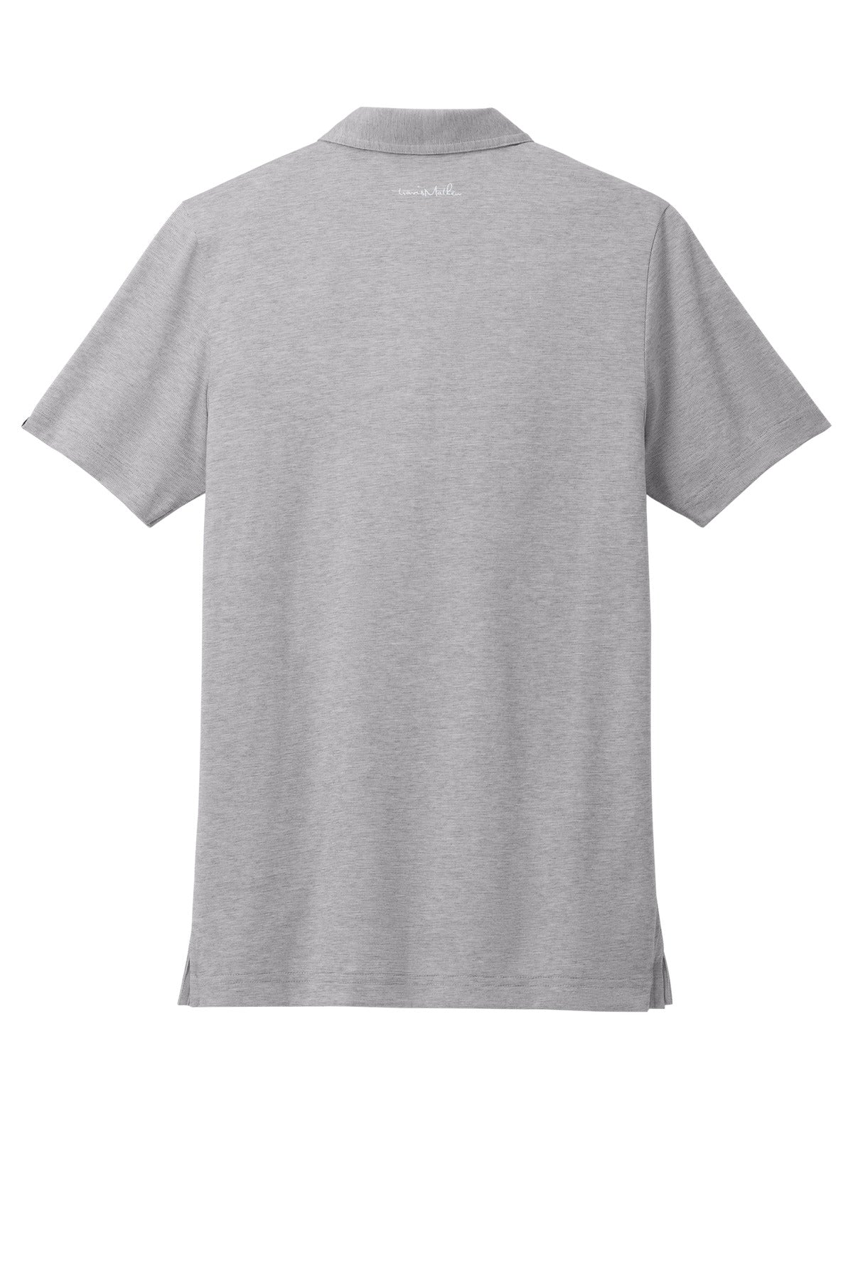 Custom Embroidered TravisMathew Polos/Knits in Light Grey Heather