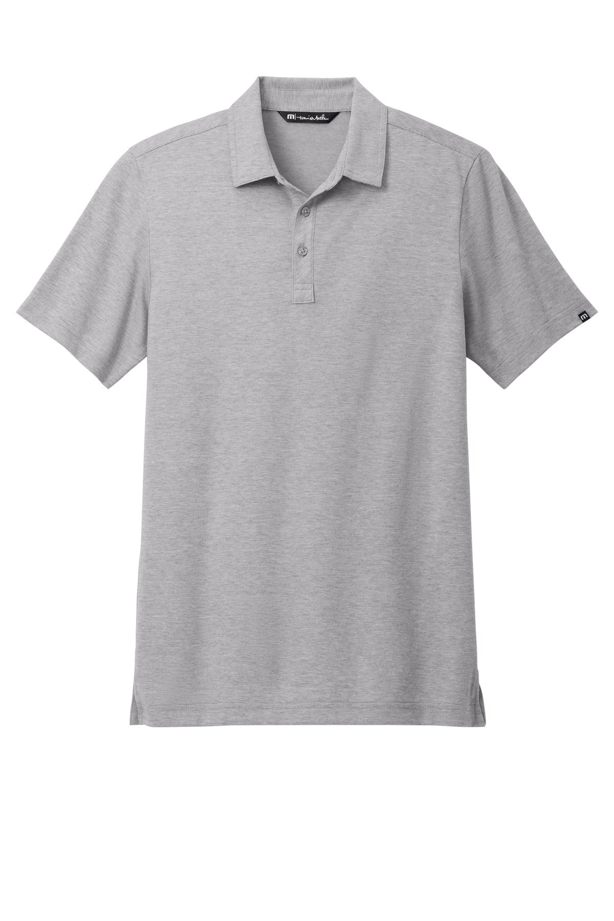 Custom Embroidered TravisMathew Polos/Knits in Light Grey Heather