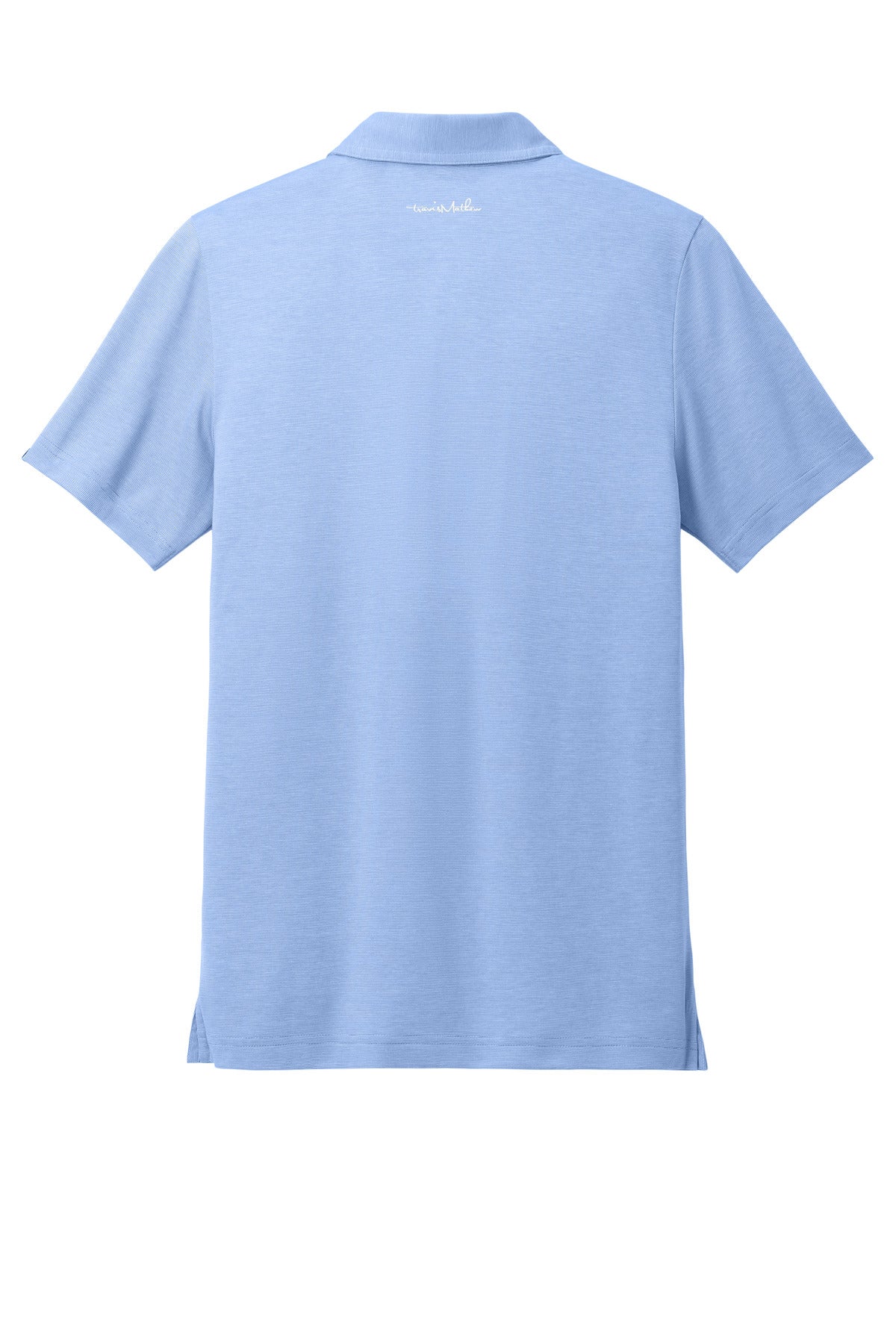Custom Embroidered TravisMathew Polos/Knits in Strong Blue Heather