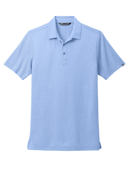 Custom Embroidered TravisMathew Polos/Knits in Strong Blue Heather