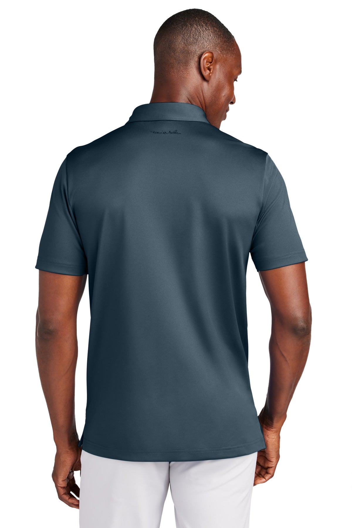 Custom Embroidered TravisMathew Polos/Knits in Blue Nights