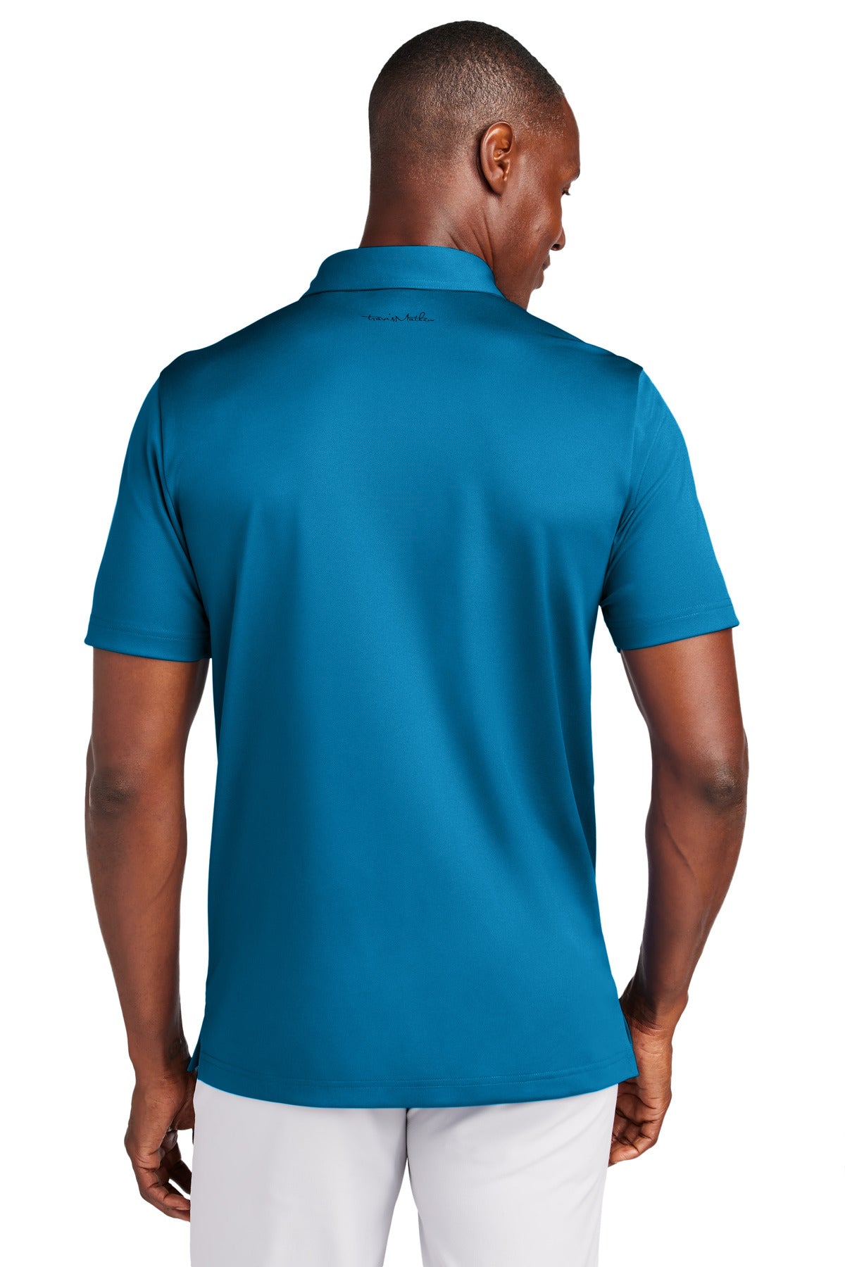 Custom Embroidered TravisMathew Polos/Knits in Classic Blue