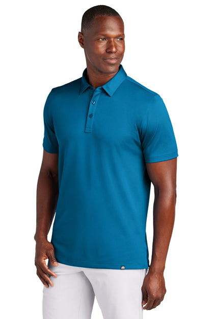 Custom Embroidered TravisMathew Polos/Knits in Classic Blue