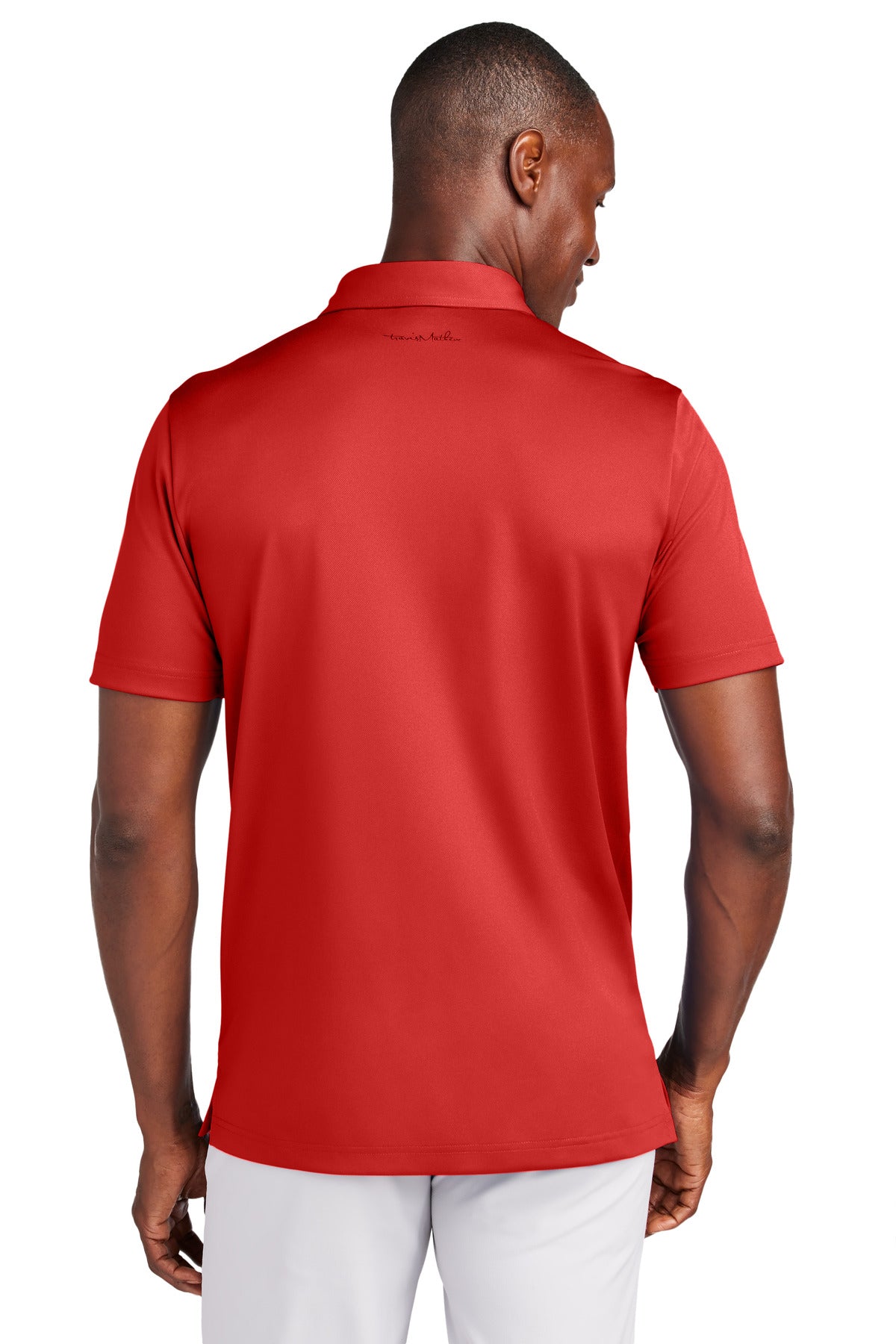 Custom Embroidered TravisMathew Cabana Solid Polo TM1MAA370,Crimson