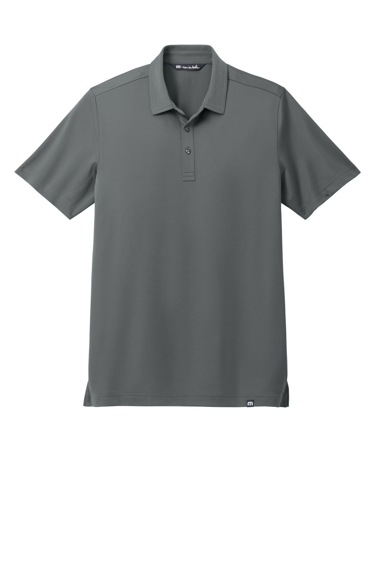Custom Embroidered TravisMathew Polos/Knits in Stormy Grey