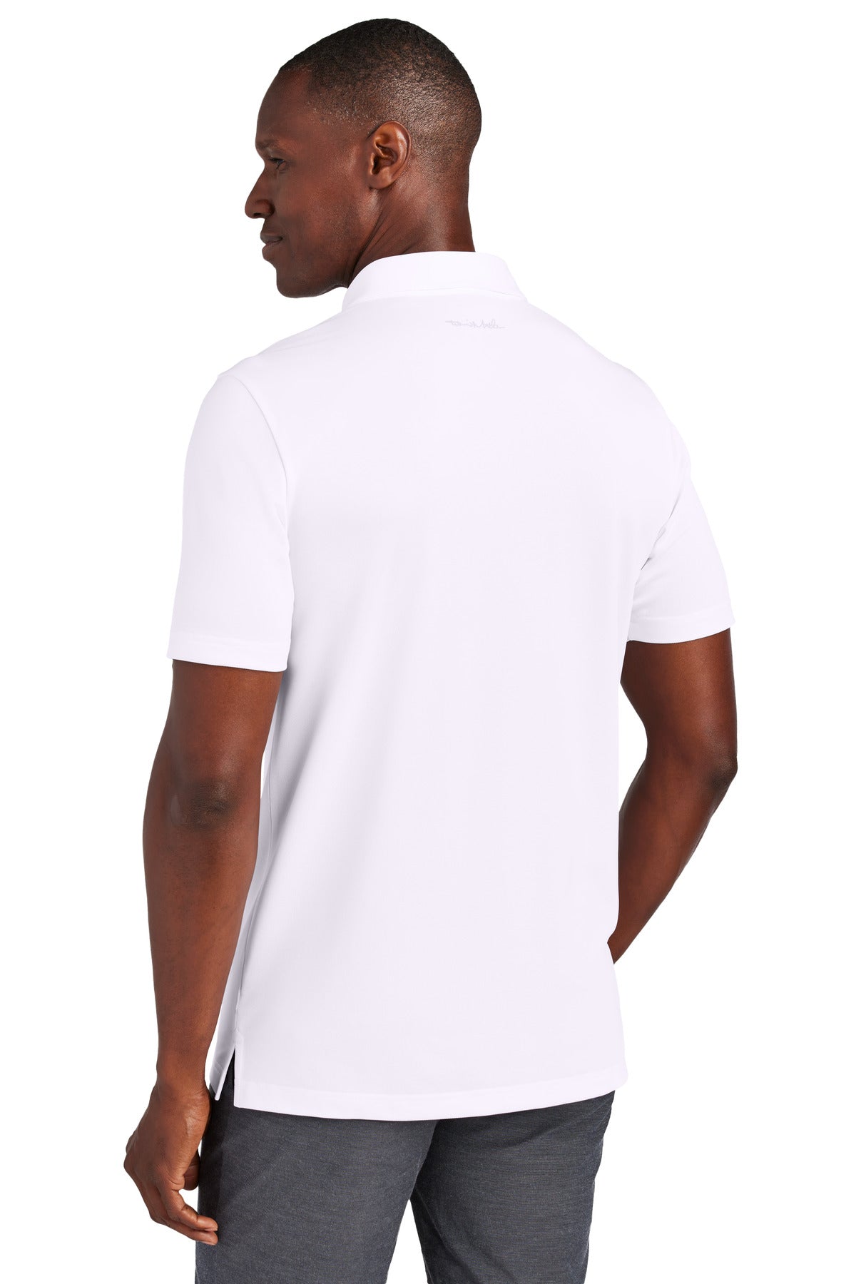 Custom Embroidered TravisMathew Polos/Knits in White