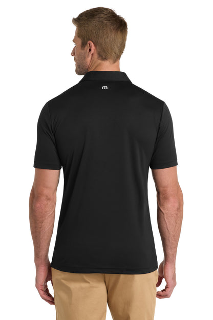 Custom Embroidered TravisMathew Coto Performance Polo. TM1MU410,Black