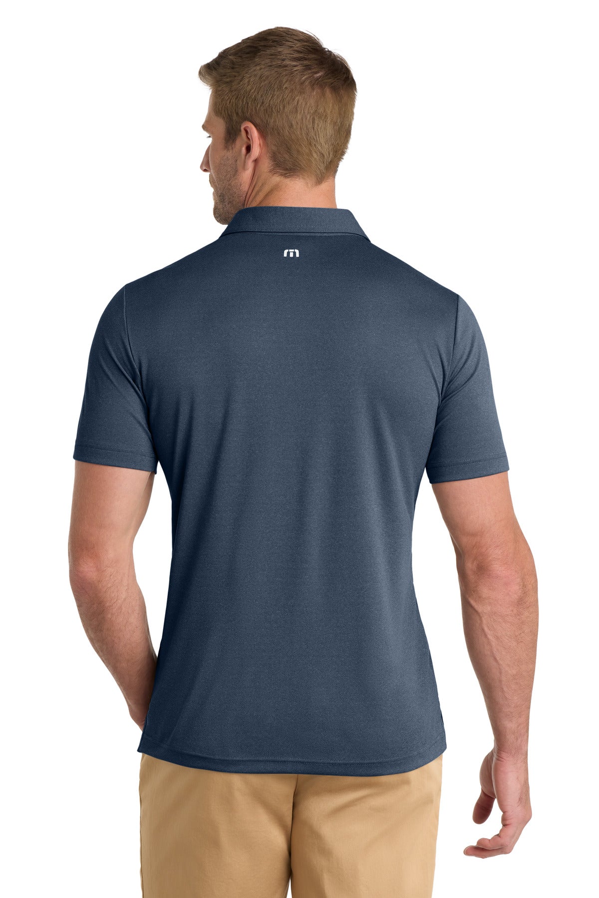 Custom Embroidered TravisMathew Coto Performance Polo. TM1MU410,Blue Nights