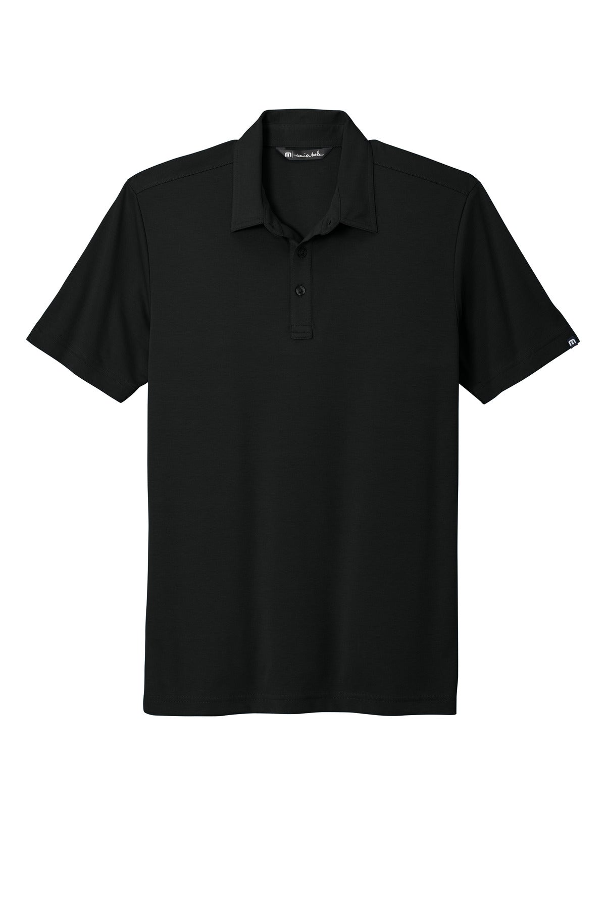 Custom Embroidered TravisMathew Polos/Knits in Black