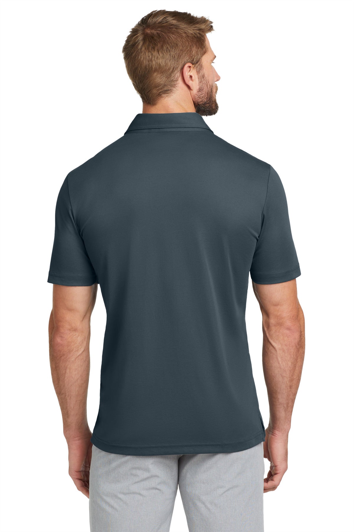 Custom Embroidered TravisMathew Polos/Knits in Blue Nights