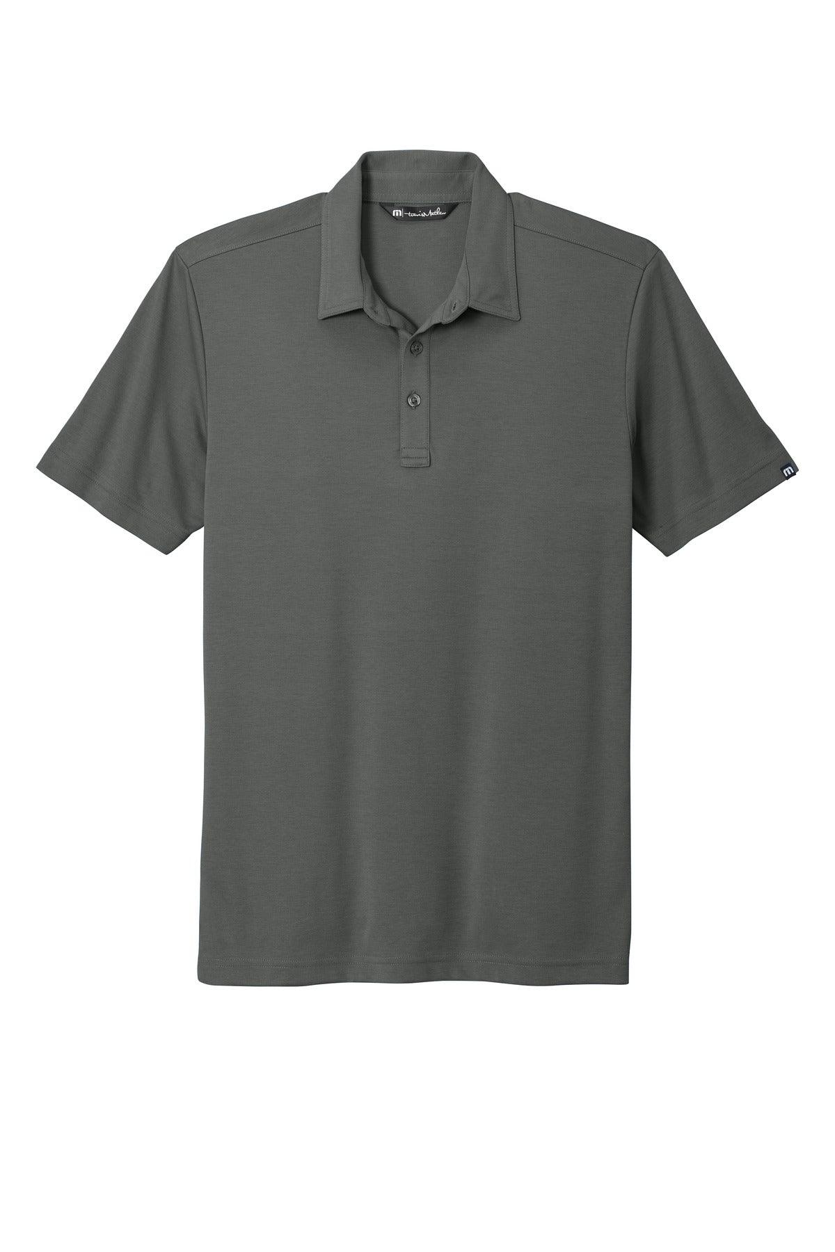 Custom Embroidered TravisMathew Polos/Knits in Quiet Shade Grey