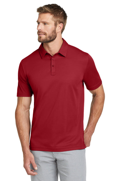 Custom Embroidered TravisMathew Polos/Knits in Scooter Red