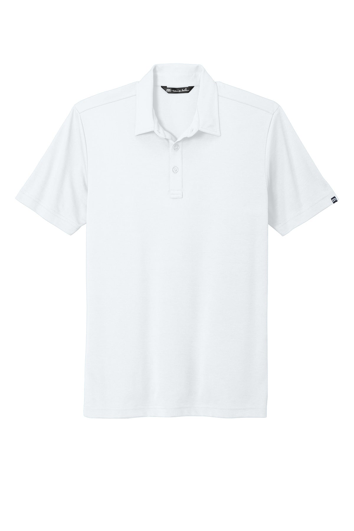 Custom Embroidered TravisMathew Polos/Knits in White