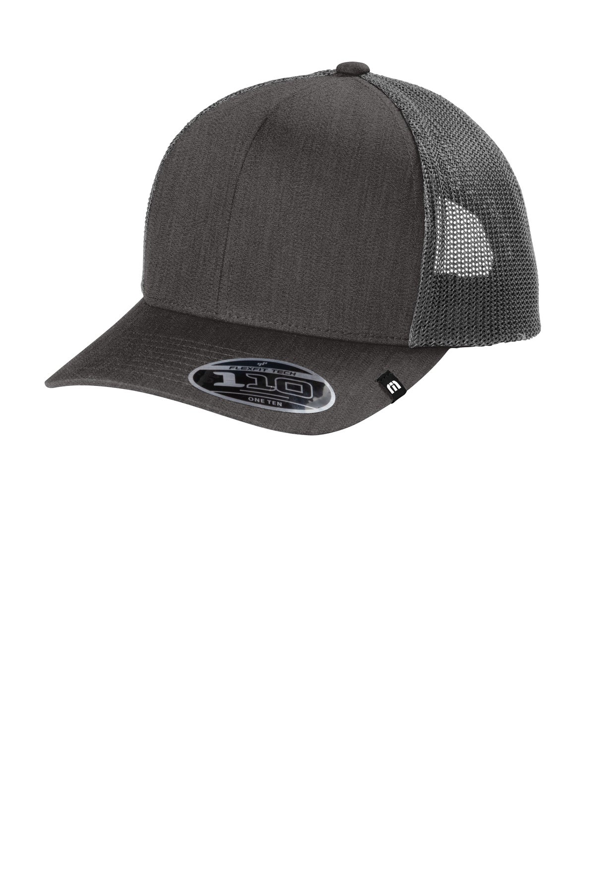 Custom Embroidered TravisMathew Caps in Black Heather